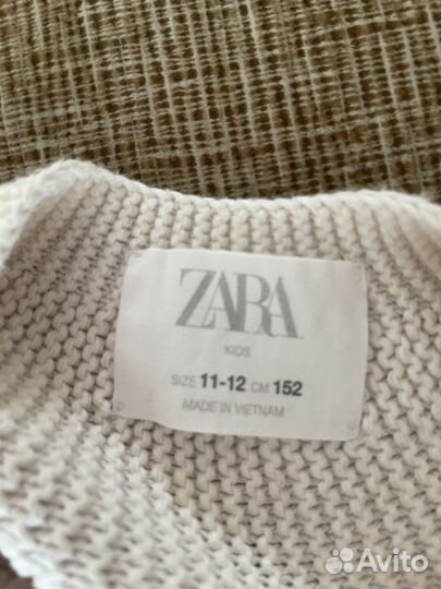 Свитер zara для девочки 152