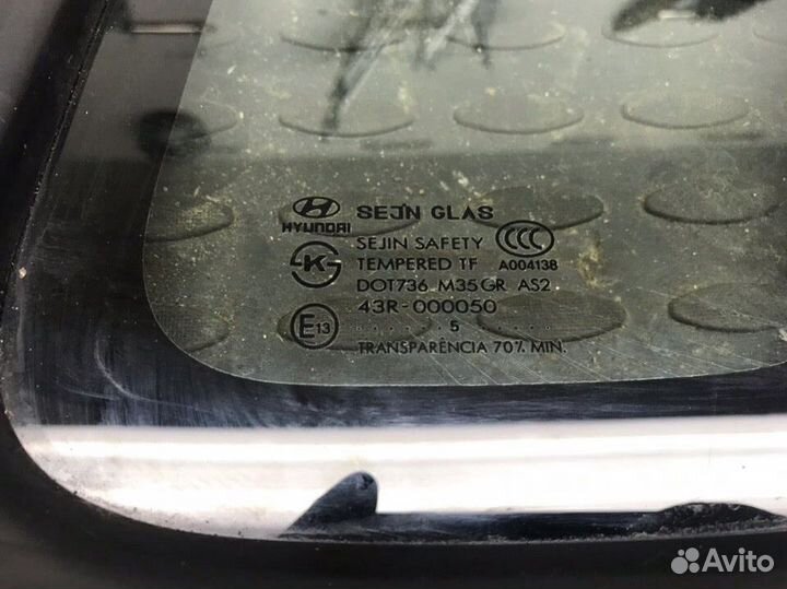 Cтекла задние (собачника) Hyundai Tucson,JM