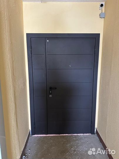Дверь входная металлическая новая с установкой