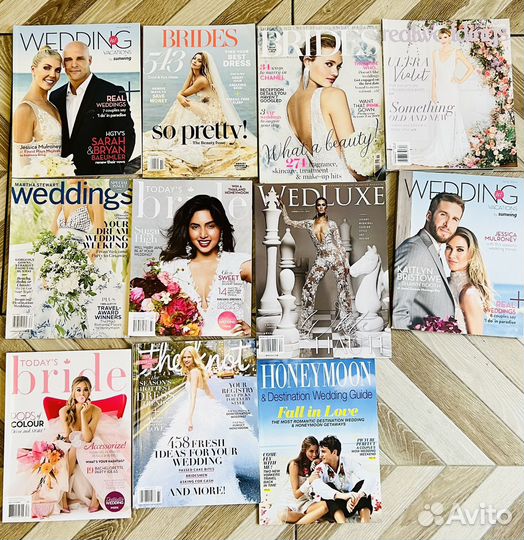 Свадебные журналы Канада, США, Англия 2018