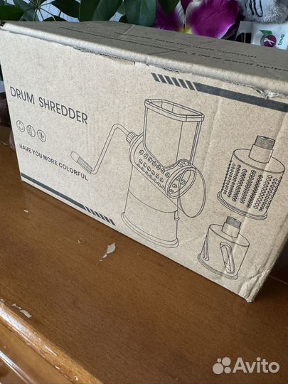 Овощерезка ручная drum shredder