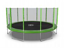 Батут Trampoline Fitness с сеткой 16ft