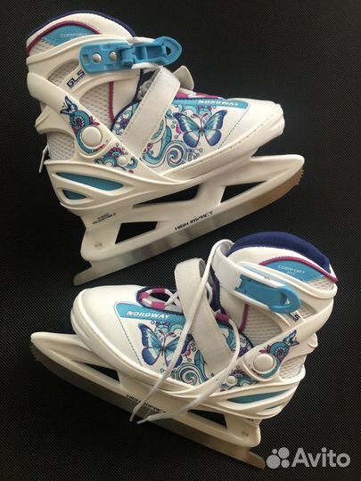 Коньки раздвижные детские р.31-35