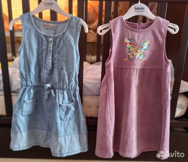 Платья и сарафаны 104, юбки 104