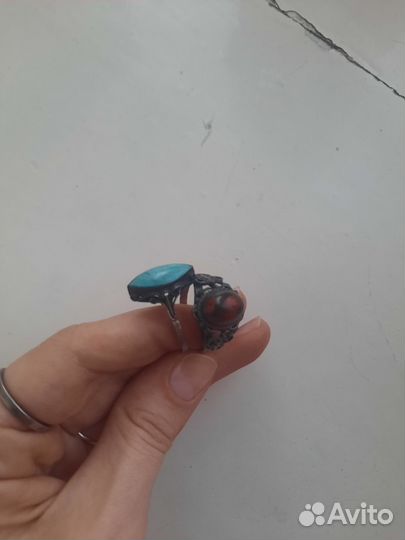 Винтажное серебряное кольцо