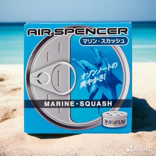 Ароматизатор меловой spirit refill - marine squash