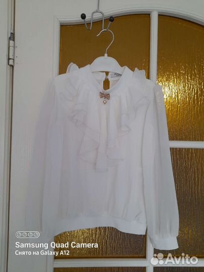 Школьная рубашка,блуза