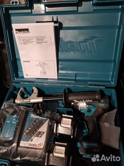 Аккумуляторный ударный шуруповерт Makita DHP486RT