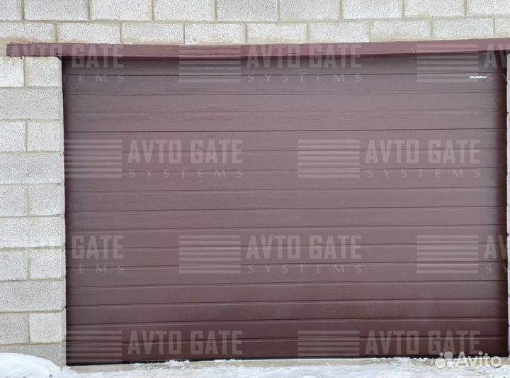 Секционные ворота