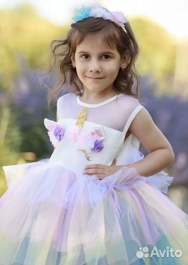 Детское нарядное платье