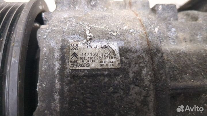 Компрессор кондиционера Citroen C4, 2012