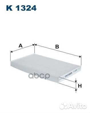 Фильтр салона k1324 Filtron