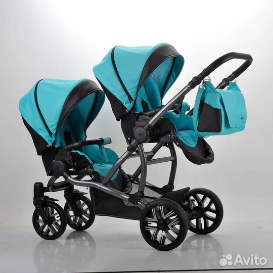 Коляска Legacy Mira для двойни (2 в 1)