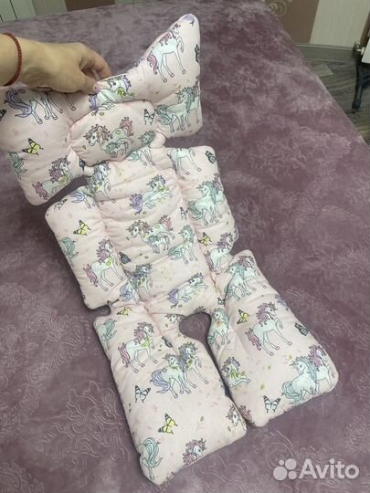 Матрасик в коляску, автолюльку универсальный