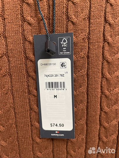 Оригинал новый женский свитер Tommy Hilfiger