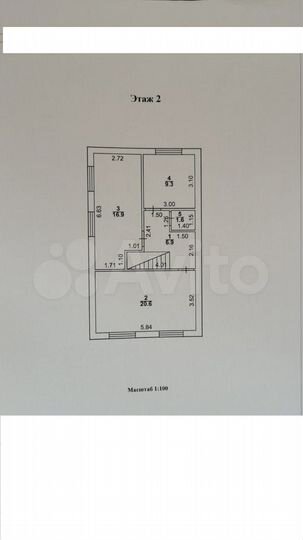 Дом 116 м² на участке 3 сот.