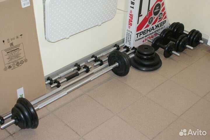 Гири, Гантели новые