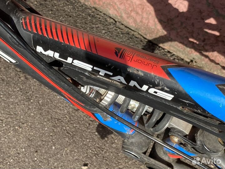 Велосипед stels mustang 20' двухподвес горный