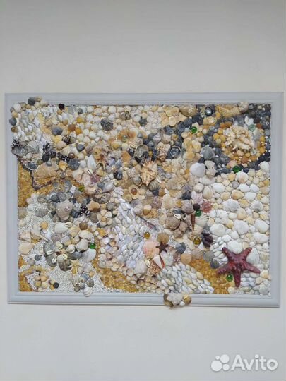 Панно из ракушек