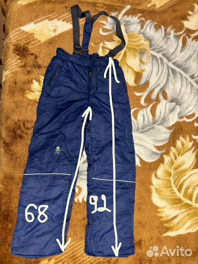 Зимний костюм на мальчика 140