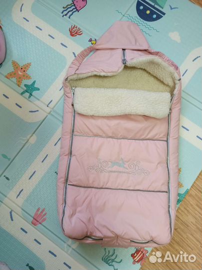 Теплый конверт в коляску