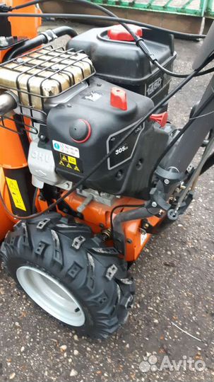 Снегоуборщик husqvarna st268er, состояние нового