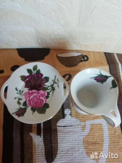 Чашка с блюдцем