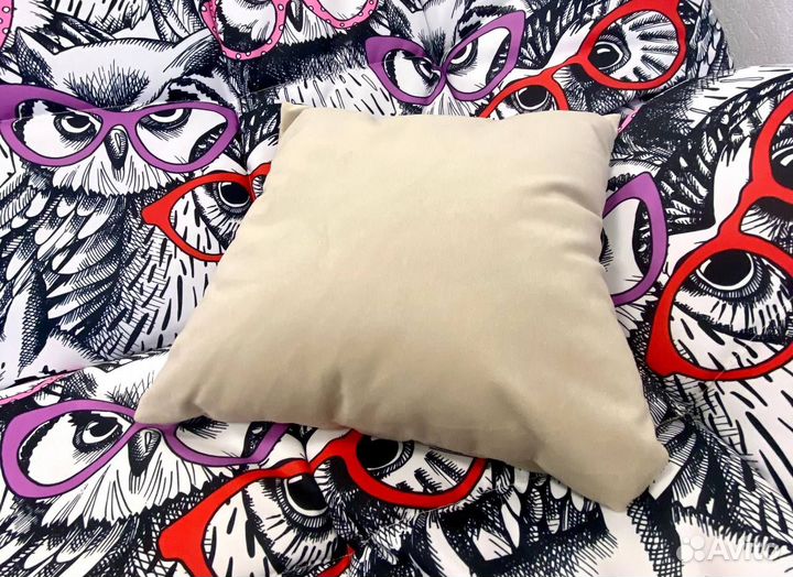 Новые декоративные подушки 45х45 велюр в наличии