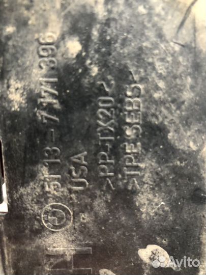 Решетка радиатора бмвх5е70 комплект новый