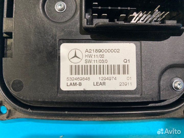 Блок управления фарой передний левый Mercedes-Benz