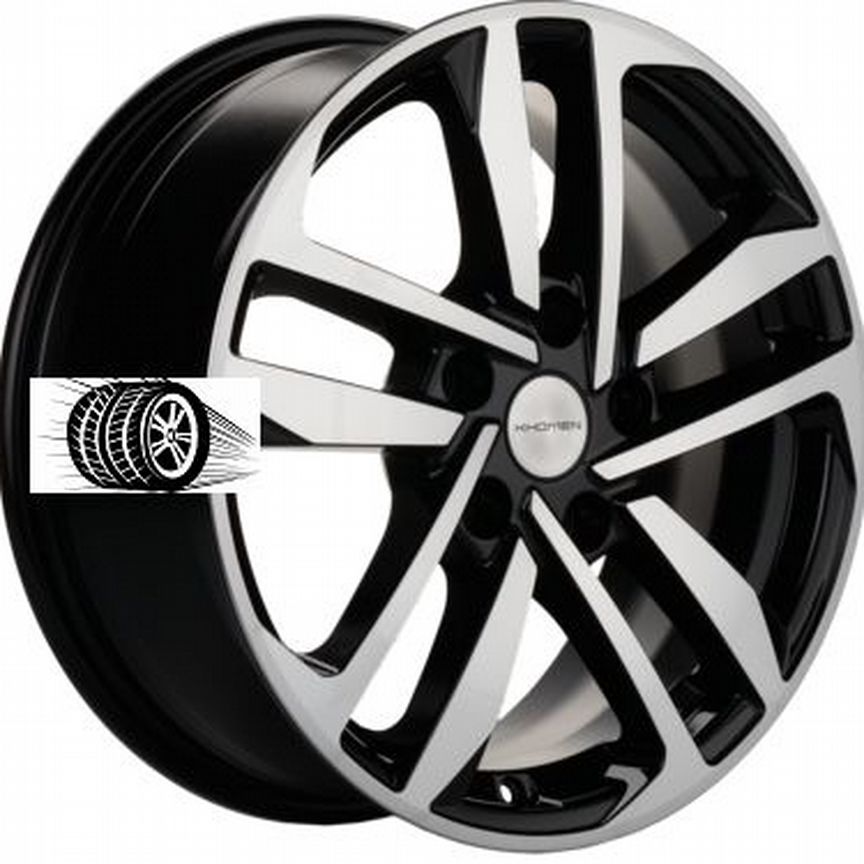 Литые диски Khomen Wheels 6.5×R16 5×114.3