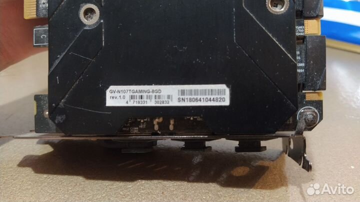 Видеокарта gtx 1070 ti 8gb