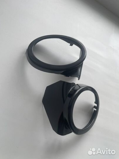 Рамки противотуманок BMW e46 бампер m-tech