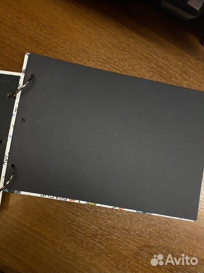 Альбом с черными листами