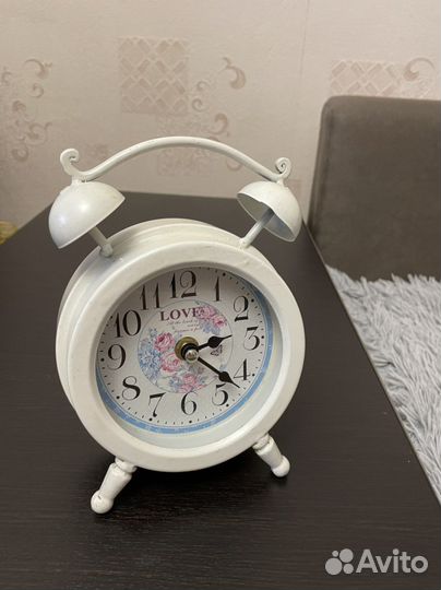 Часы настольный в стиле прованс