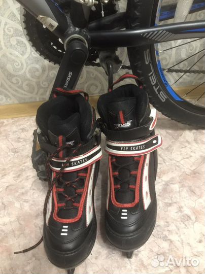 Коньки раздвижные 34 37