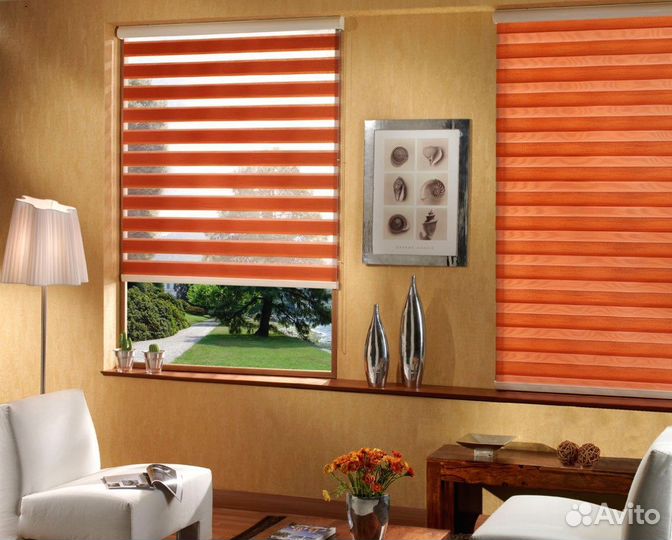 Рулонные шторы полупрозрачные на заказ