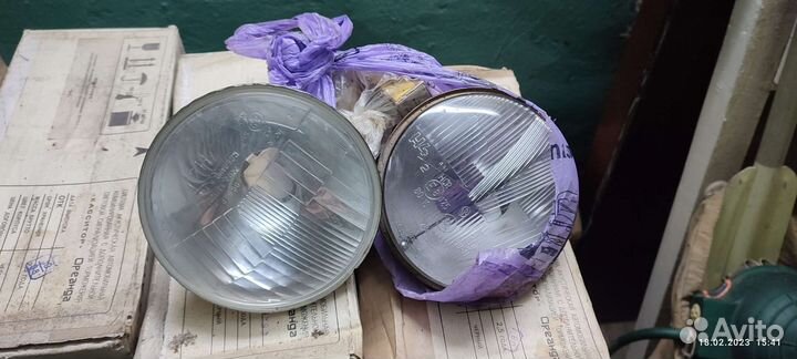 Фары от москвича