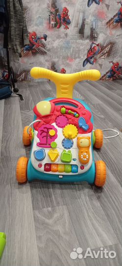 Развивающий центр ходунки-каталка 3 в 1