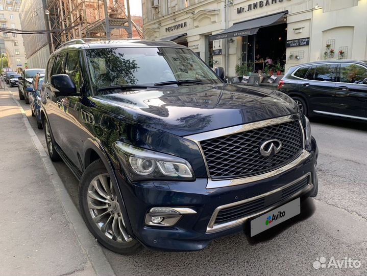 Infiniti QX80 5.6 AT, 2015, 210 000 км