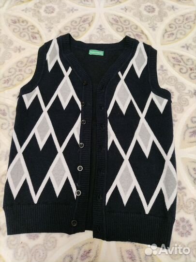 Жилет школьный на мальчика