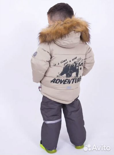 Зимний костюм для мальчика 80