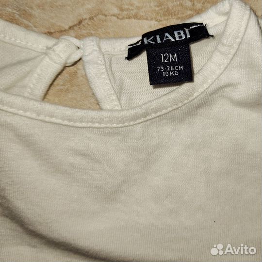 Лонгслив для девочки 74 kiabi