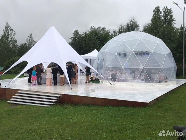 Геокупол для глэмпинга