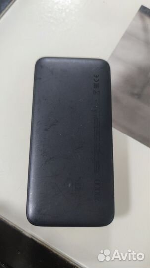 Повербанк Xiaomi Redmi Power Bank 20000 черный