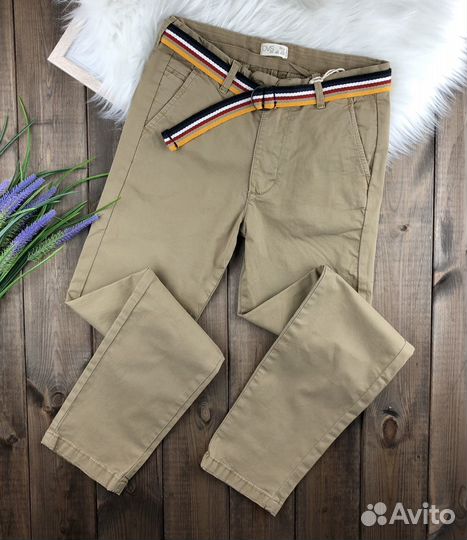 Брюки джинсы на мальчика 140