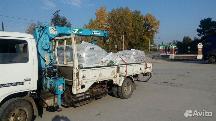 Грузоперевозки Nissan Diesel 3т. борт, манипулятор