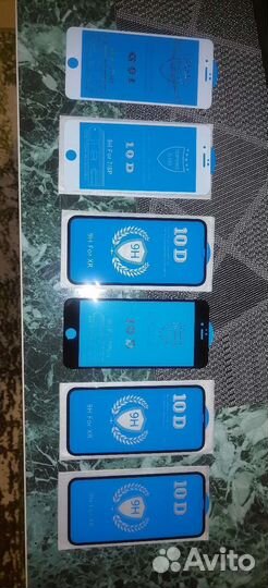 Защитное стекло iPhone xr, 6plus, 7/8 iPhone