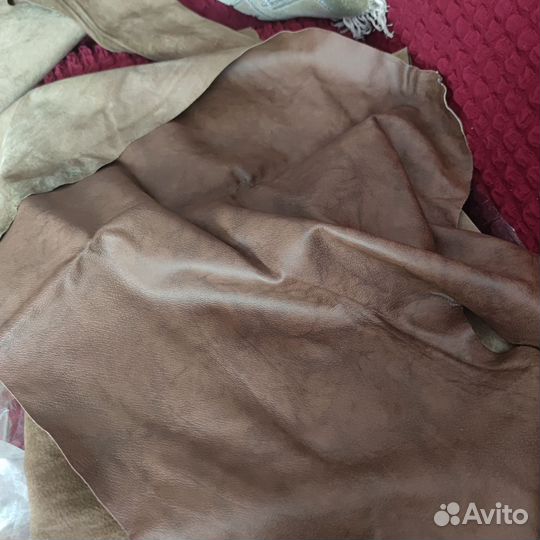 Натуральная кожа ткань