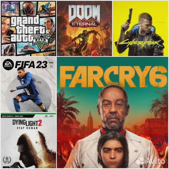 Игры на xbox series s/one (официальный ключ)